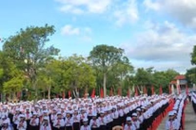 Hình ảnh lễ khai giảng năm học mới